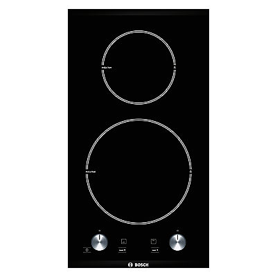 Bosch PIE375C14E Domino Induction Hob, Black Bosch PIE375C14E Domino Induction Hob, Black